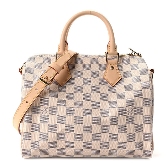 Damier Azur Speedy Bandouliere 25