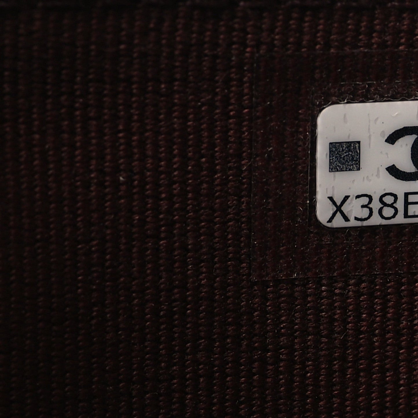 Goatskin Quilted Zip Wallet Burgundy