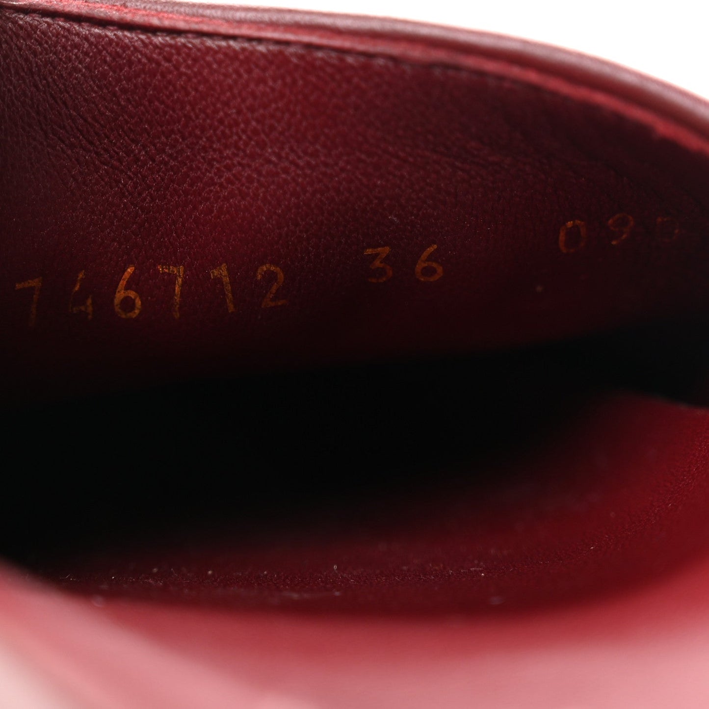GG Supreme Monogram Womens Horsebit Slippers 36 Rosso Ancora