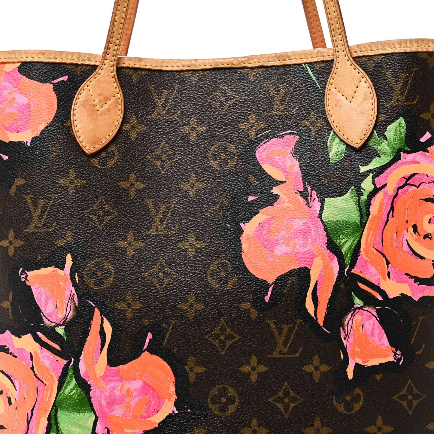 Monogram Roses Neverfull MM