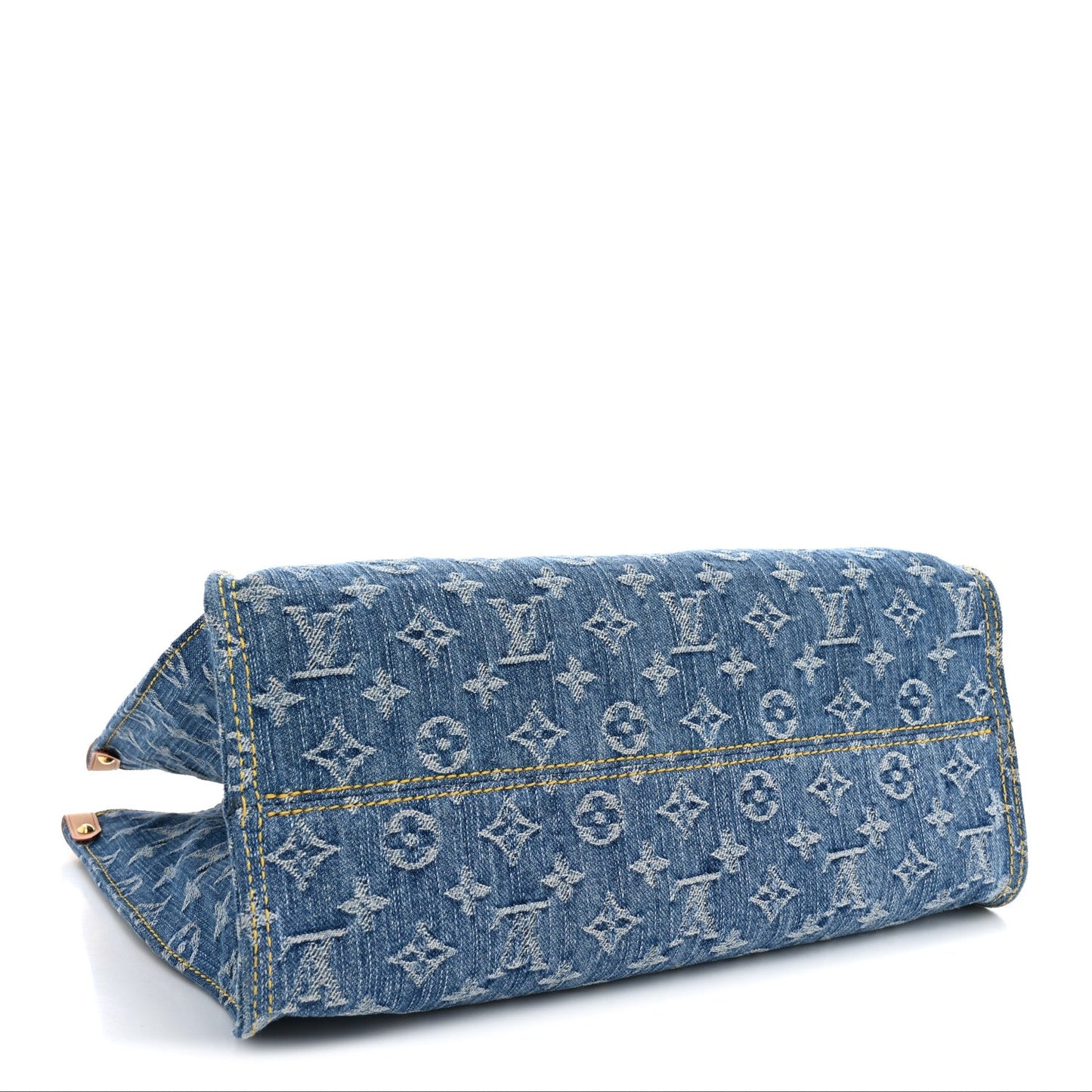 Monogram Denim Onthego MM Blue
