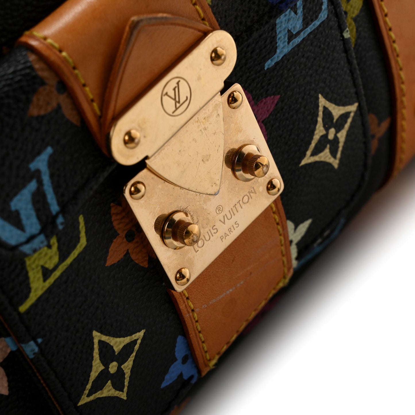 Monogram Multicolor Keepall 45 Black