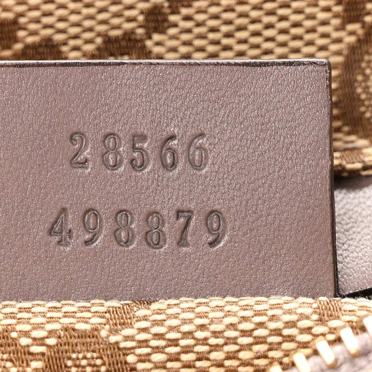 GG Monogram Web Double Pocket Belt Bag Purple