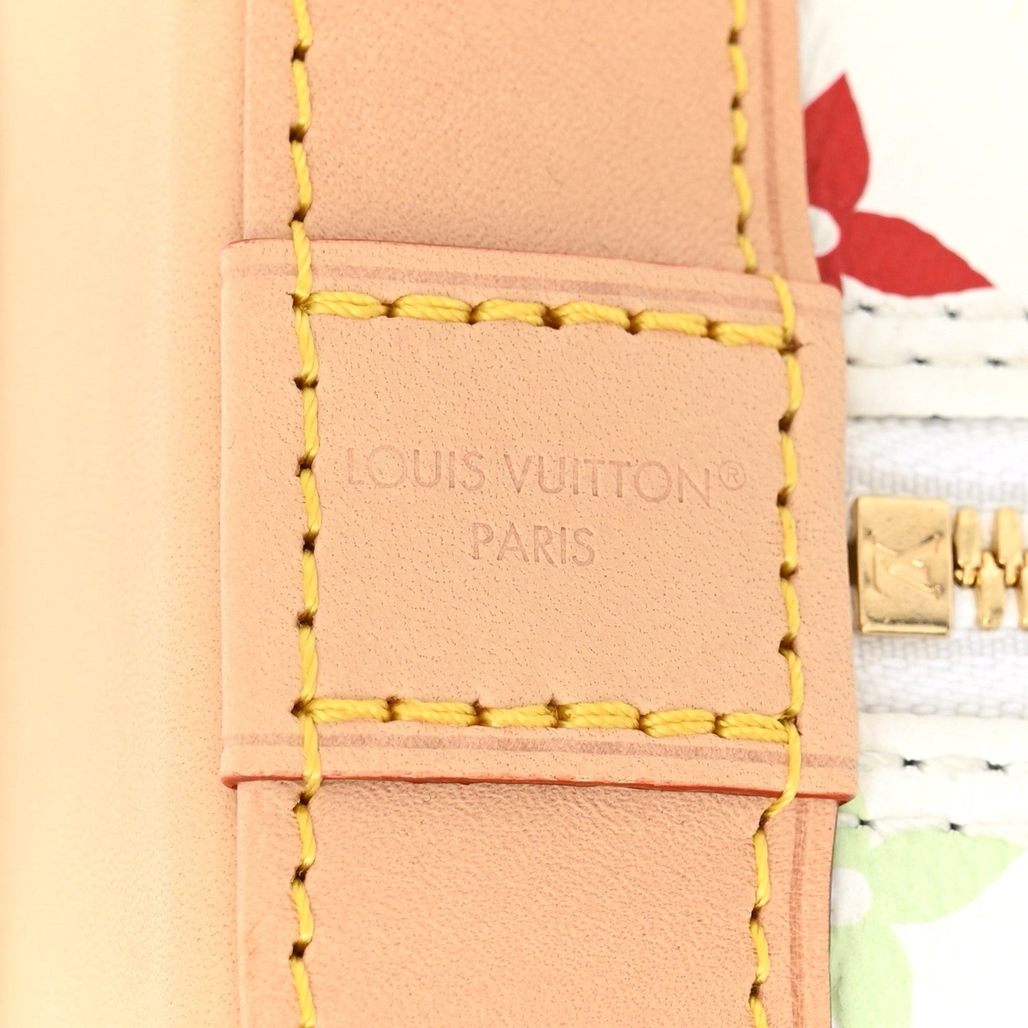 LV x TM Monogram Multicolor Alma BB White