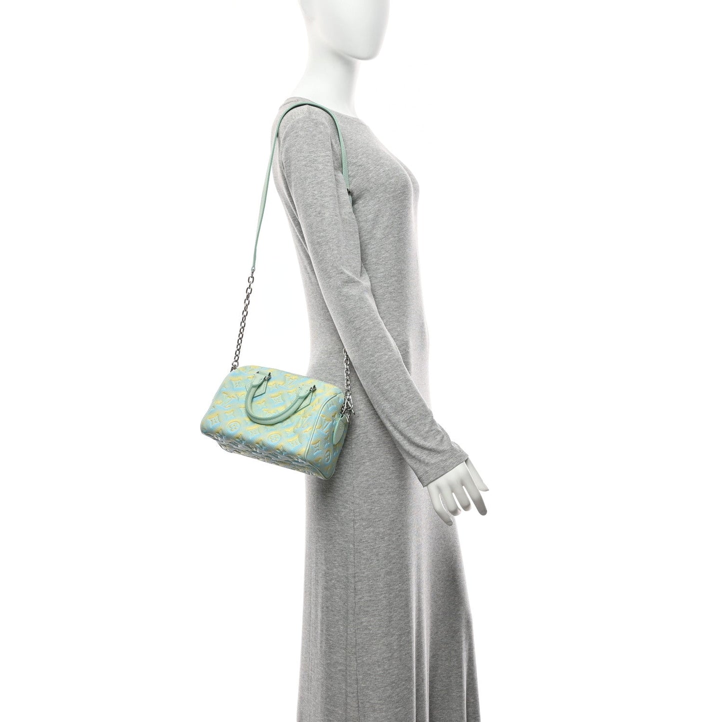 Empreinte Monogram Summer Stardust Speedy 20 Water Green