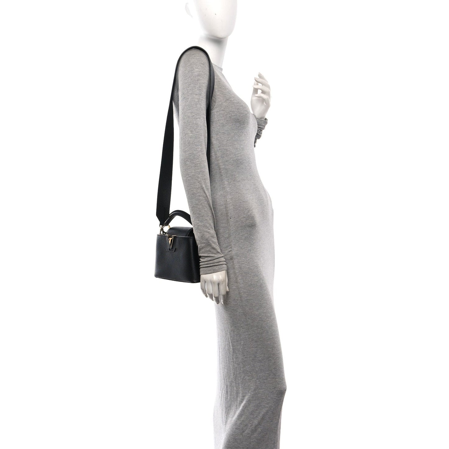 Taurillon Mini Capucines Black