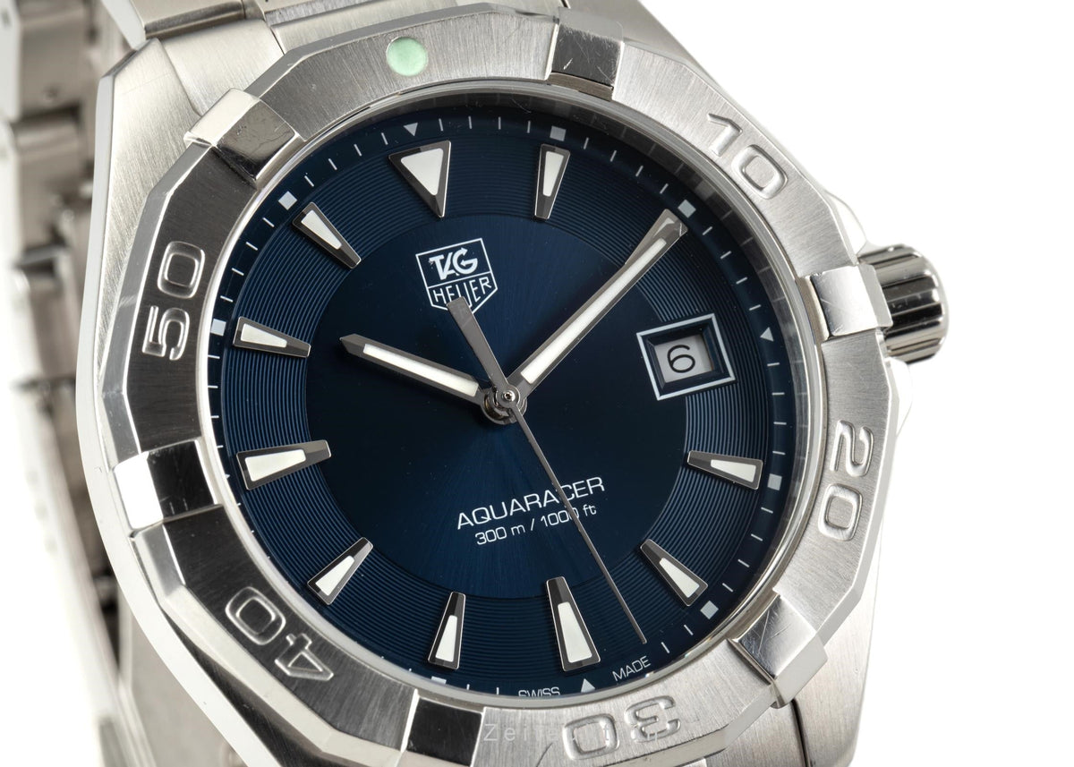 Tag Heuer Aquaracer Blue Dial Watch for Men - WAY1112.BA0928