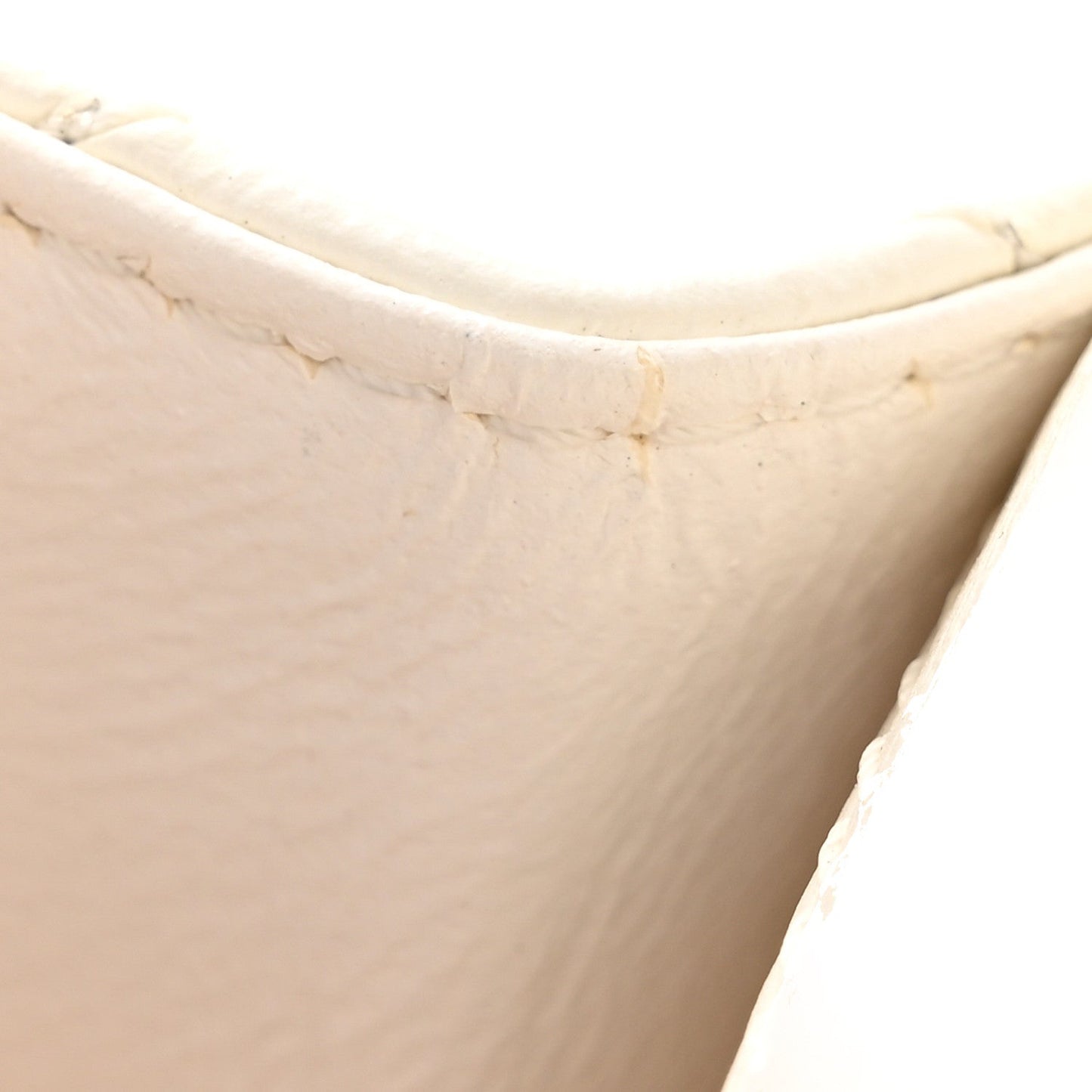 Aged Calfskin Quilted 2.55 Reissue Mini Flap White
