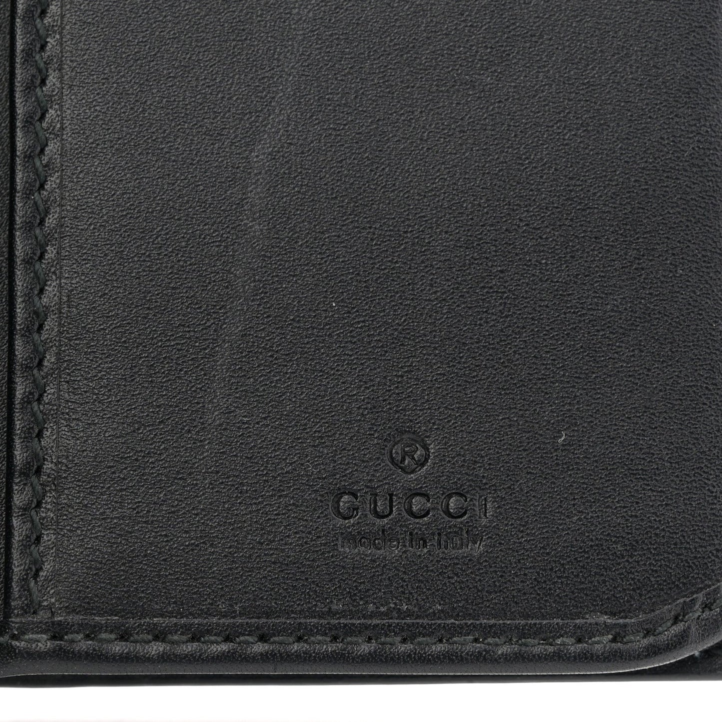 Guccissima Long Wallet Black