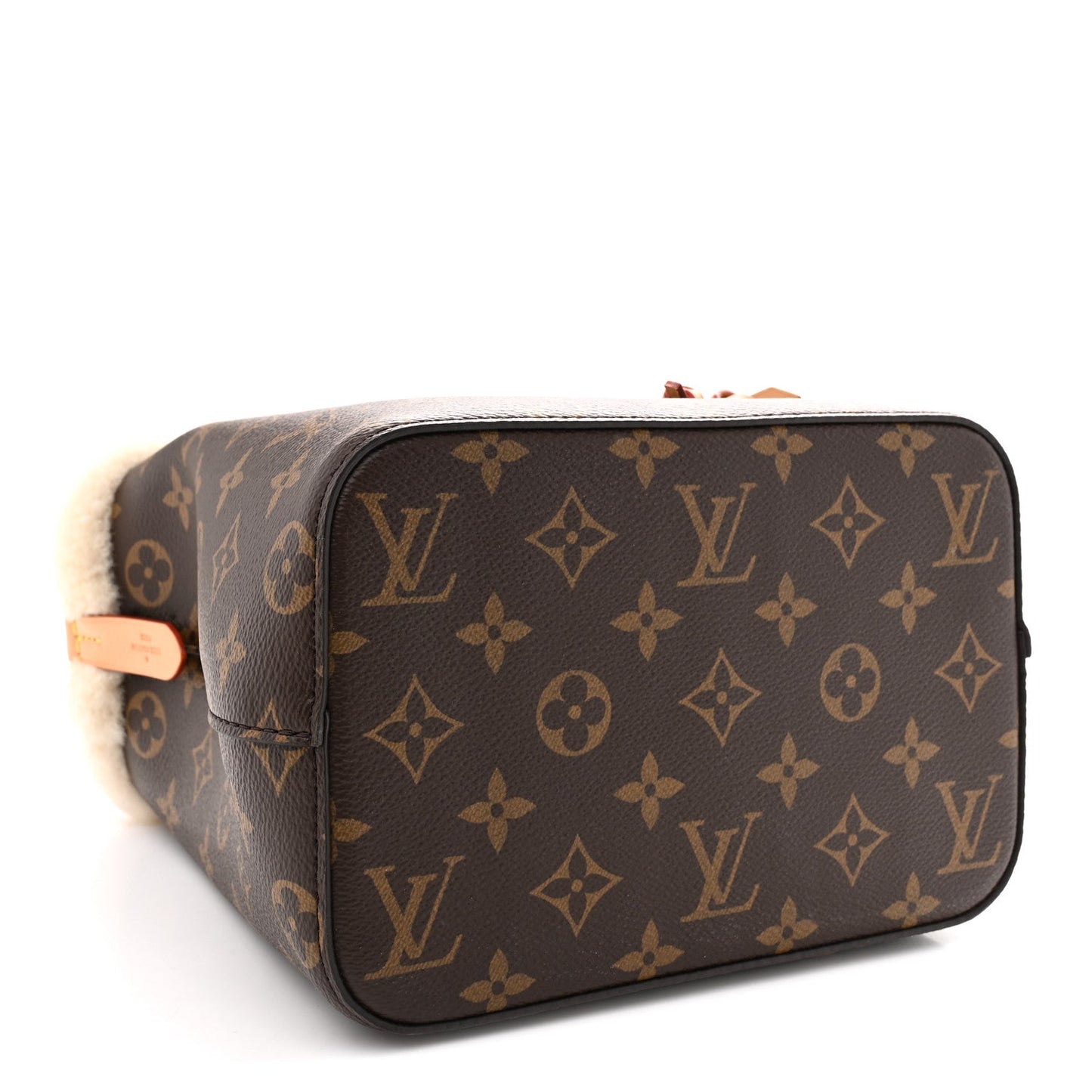 Monogram Shearling Cozygram Neonoe BB
