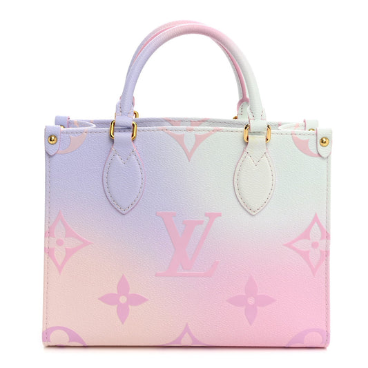 Monogram Giant Spring In The City Onthego PM Sunrise Pastel
