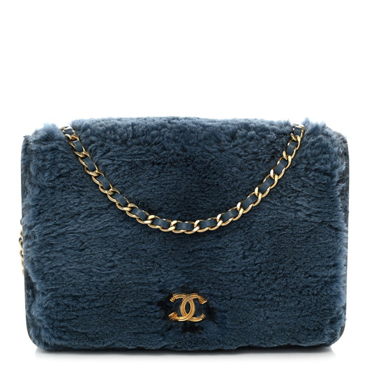 Rabbit Fur Wallet On Chain WOC Blue