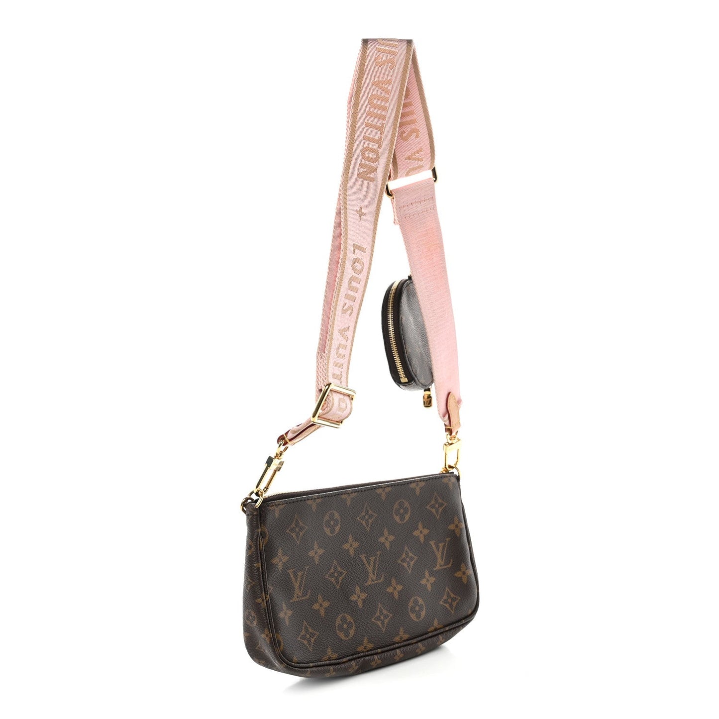 Monogram Multi Pochette Accessories Rose Clair