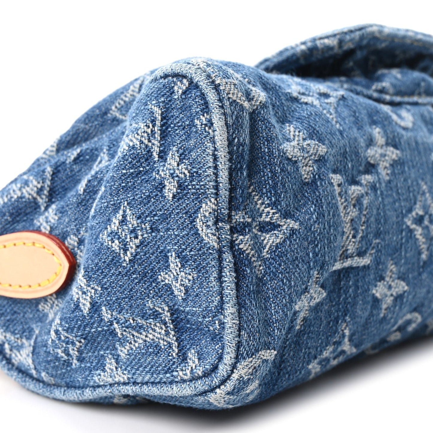 Monogram Denim Nano Speedy Blue