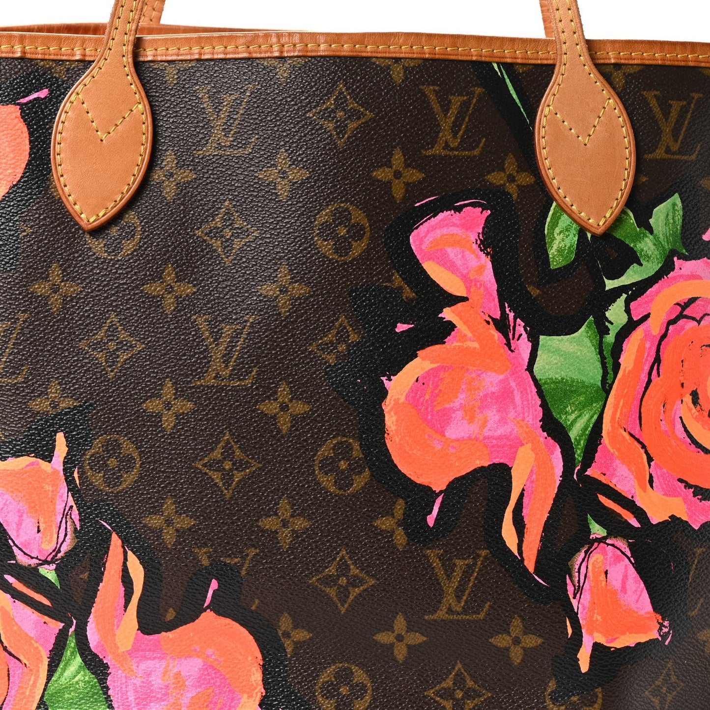 Monogram Roses Neverfull MM