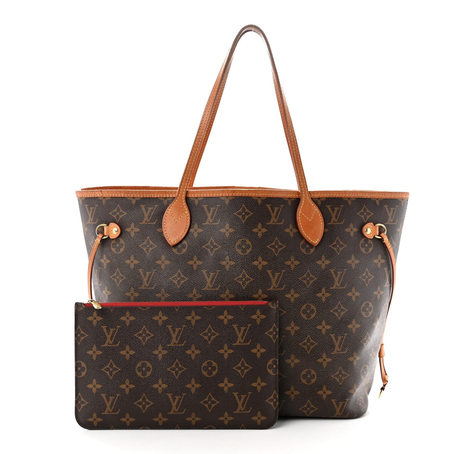 Monogram Neo Neverfull MM Cherry