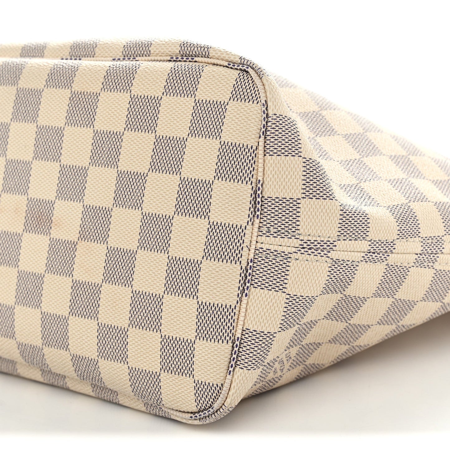 Damier Azur Neo Neverfull MM Rose Ballerine