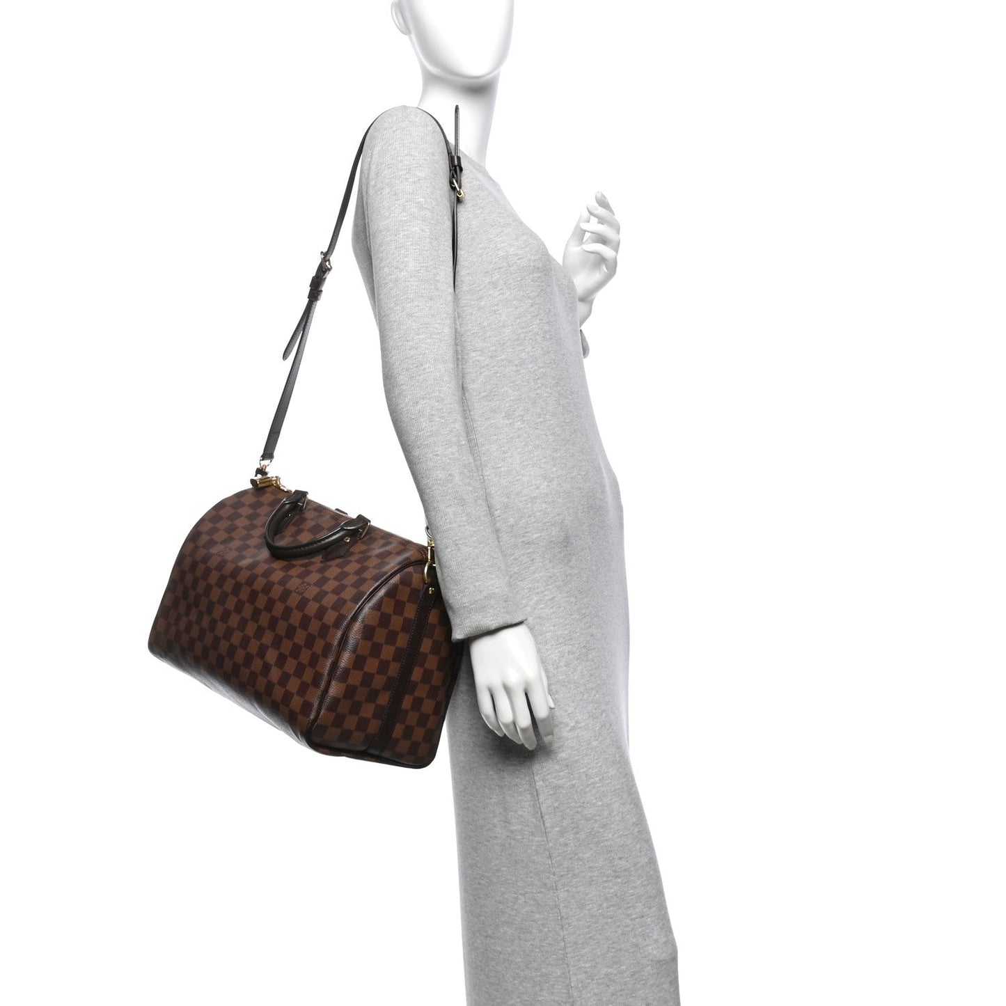Damier Ebene Speedy Bandouliere 35