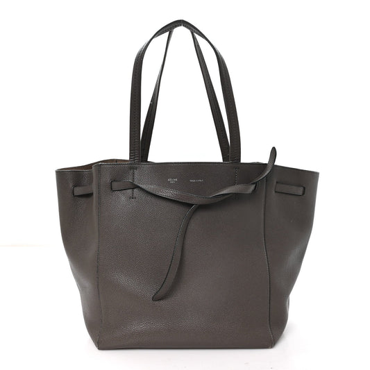 Soft Grained Calfskin Small Belt Cabas Phantom Taupe