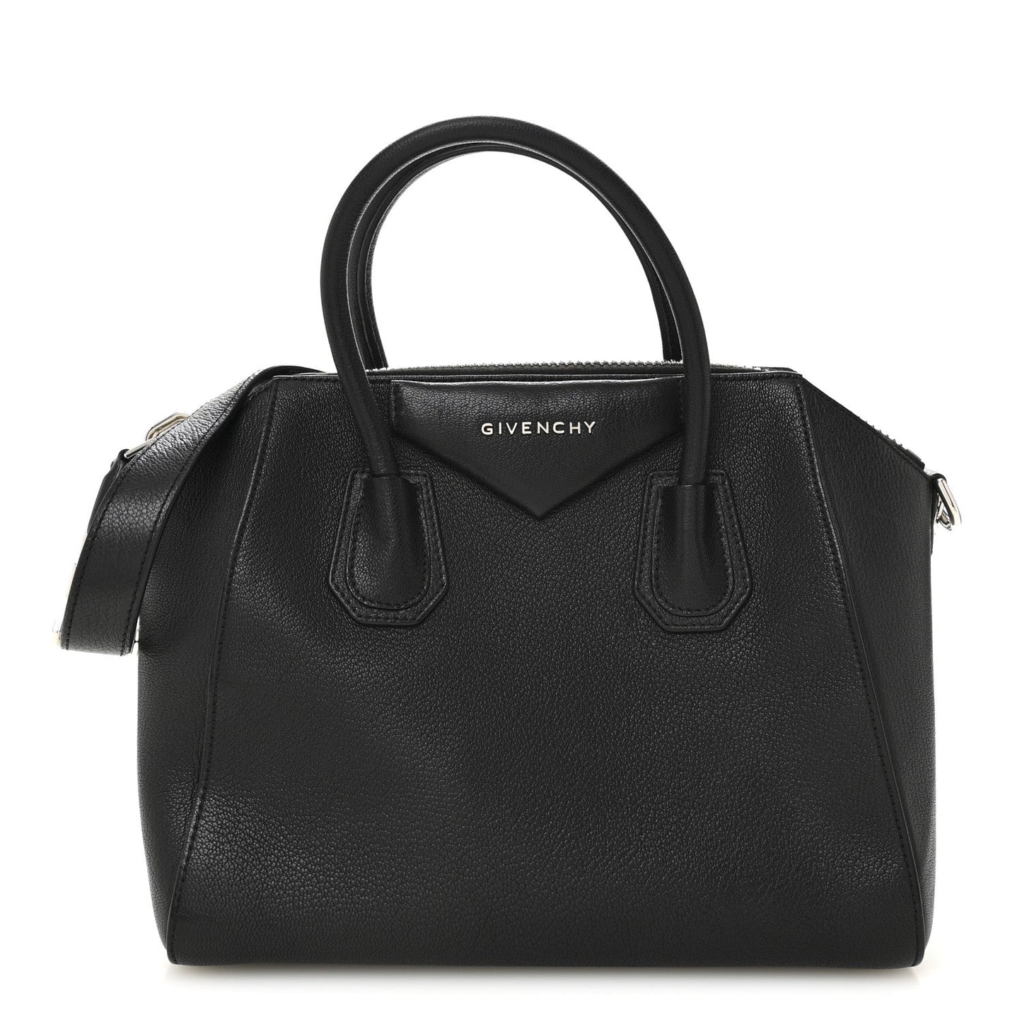 Sugar Goatskin Small Antigona Black