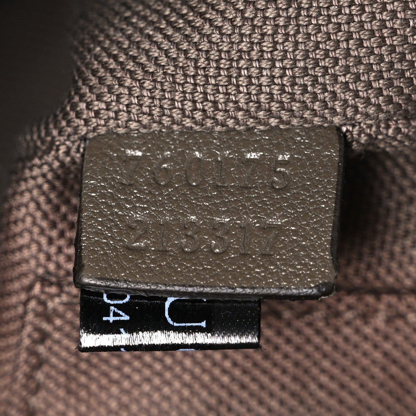Sakai Be Green Calfskin Diagonal Stitched Mini Blondie Shoulder Bag Craclet Brown