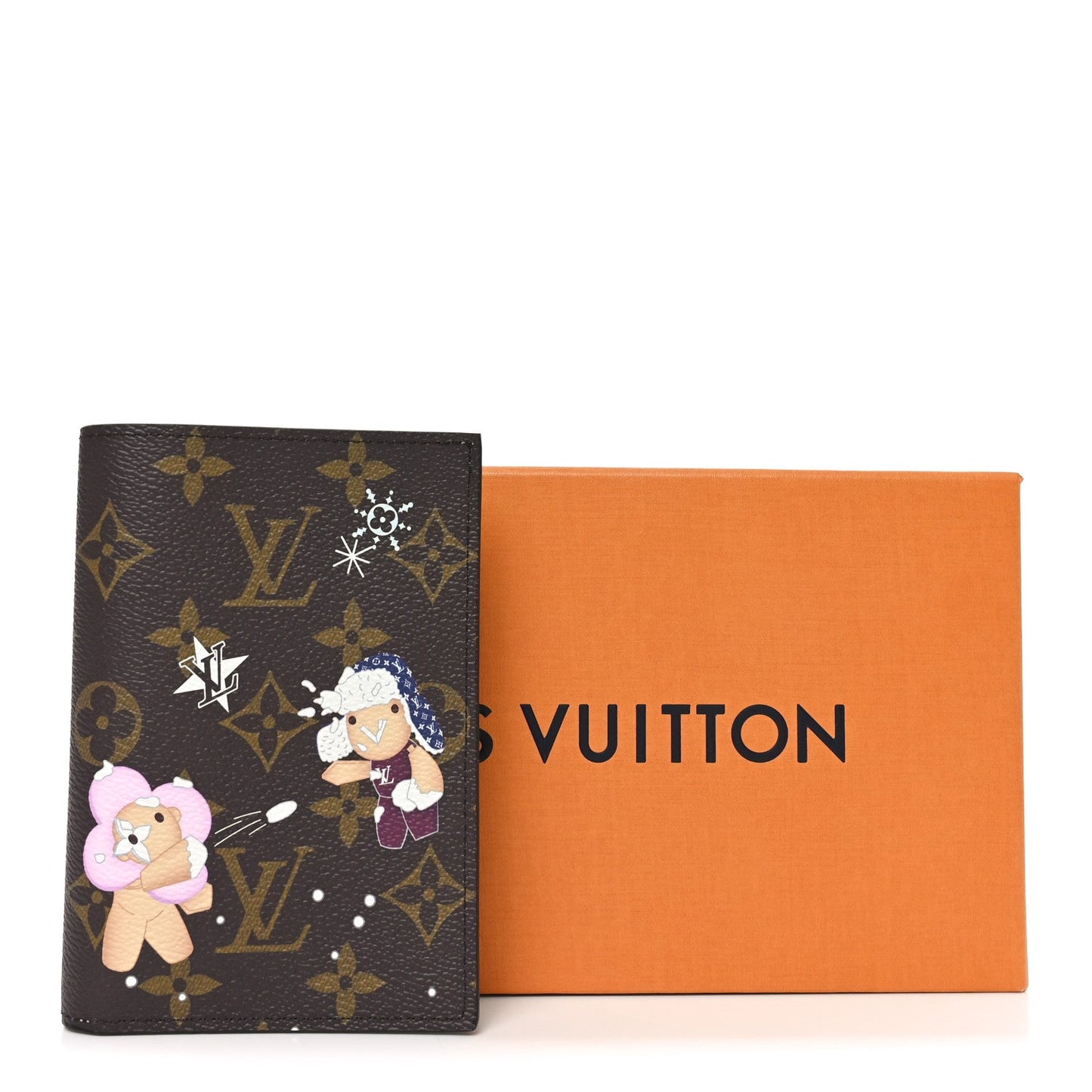 Monogram 2025 Christmas Animation Passport Cover Azur Frost