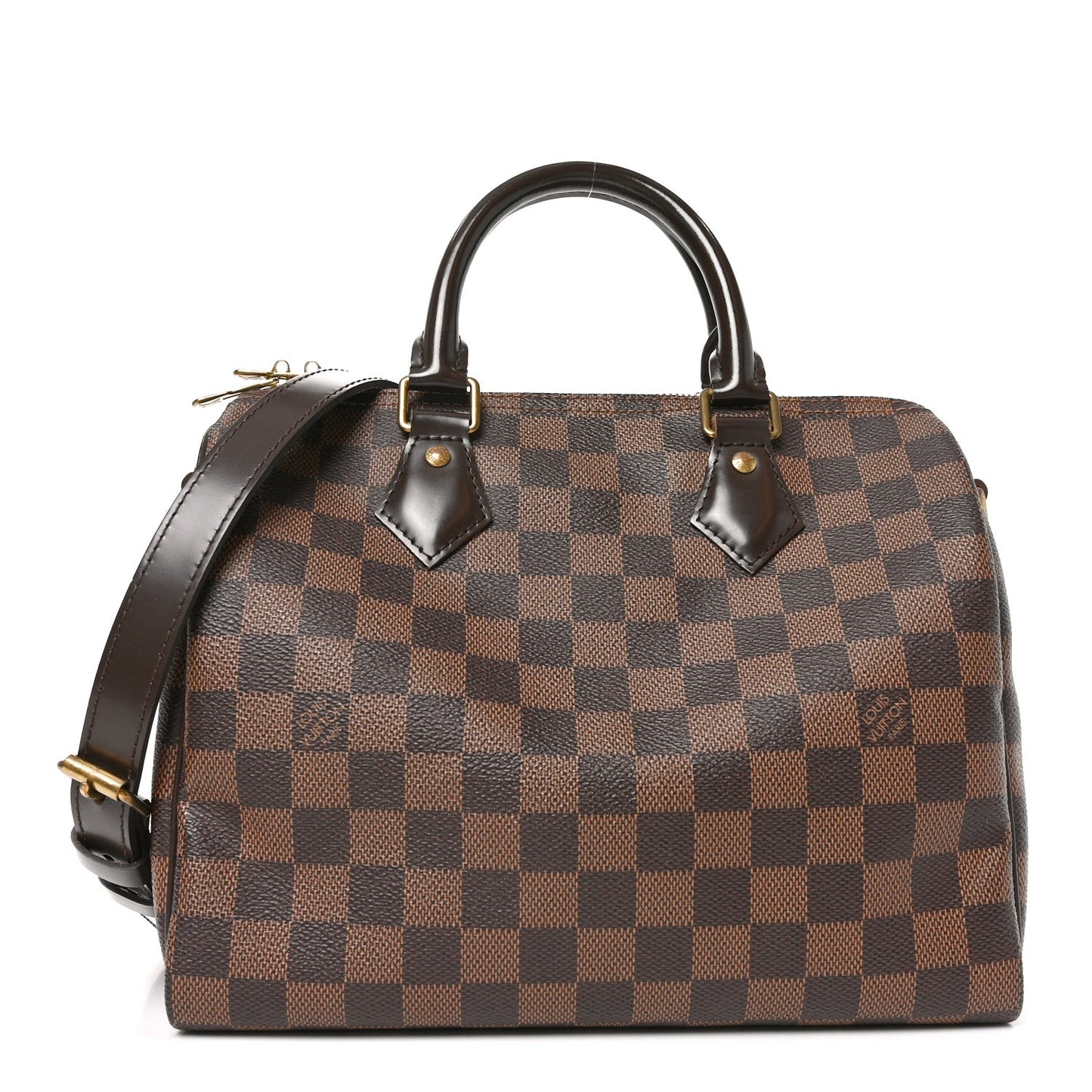 Damier Ebene Speedy Bandouliere 25