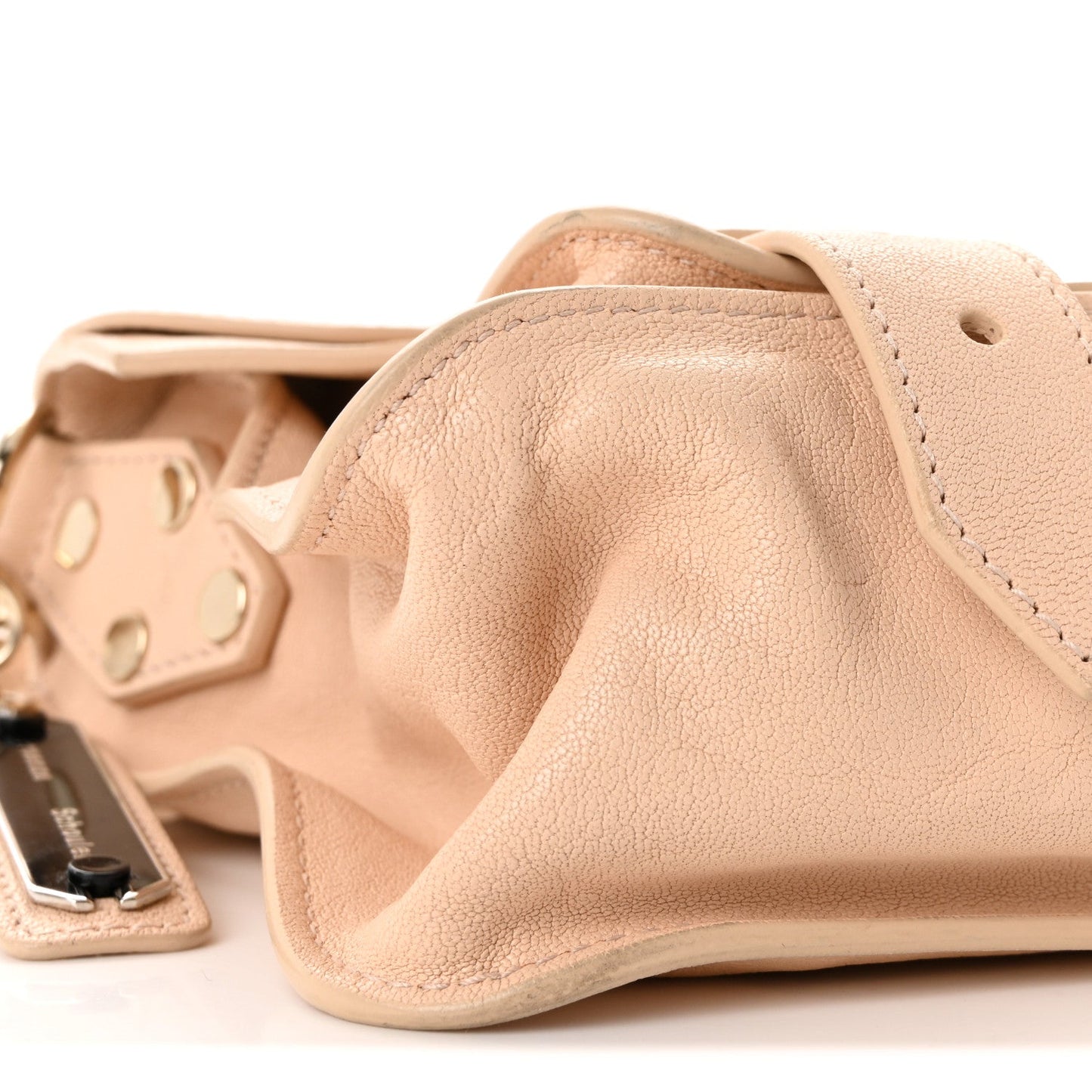 Lambskin Tiny PS1 Satchel Nude