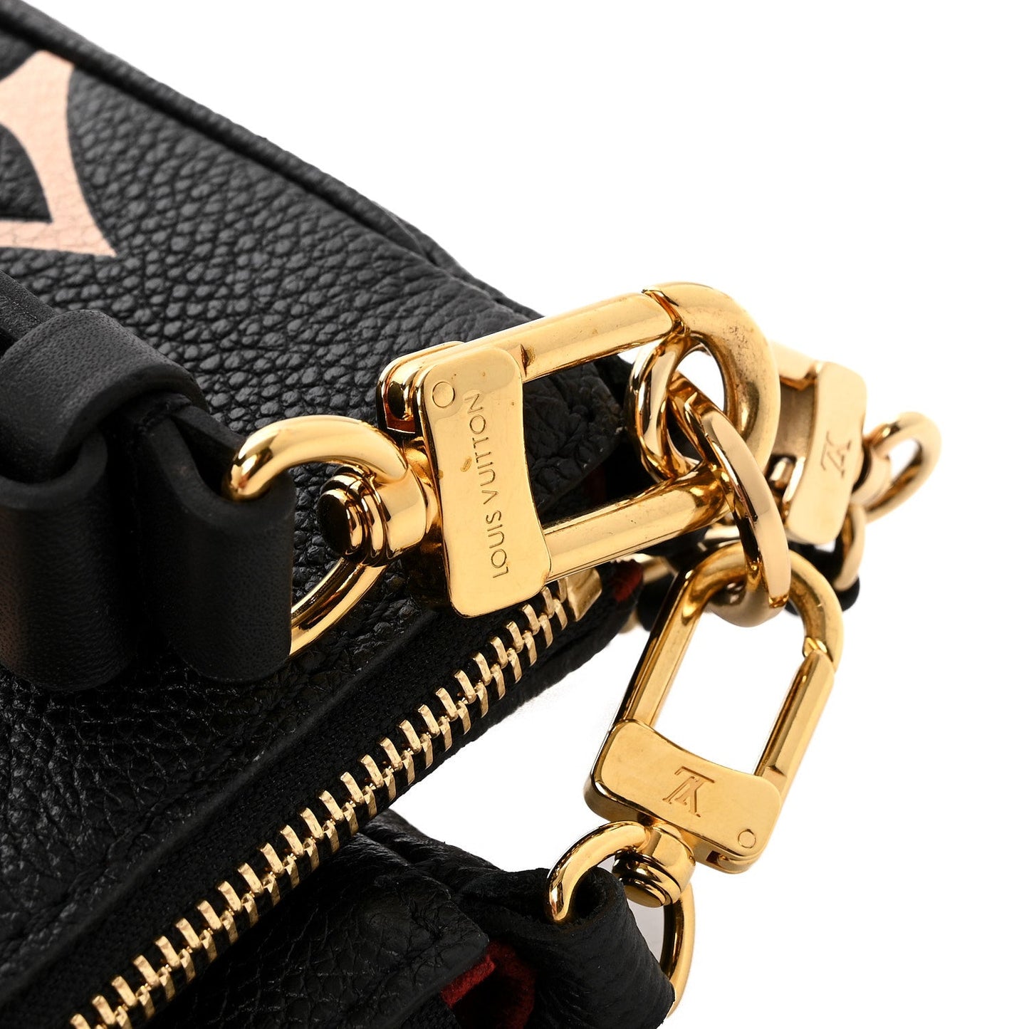 Empreinte Monogram Giant Multi Pochette Accessories Black Beige
