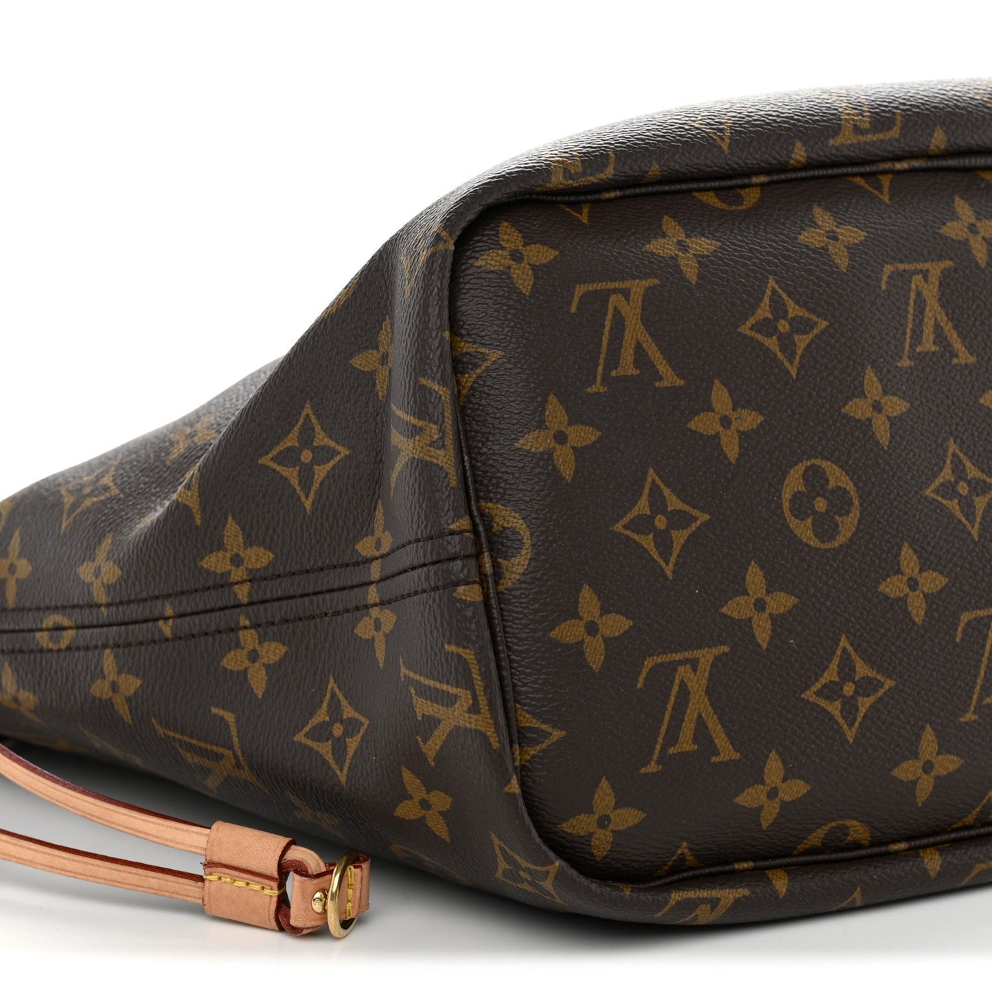 Monogram Inside Out Neverfull Bandouliere MM Rouge Sari