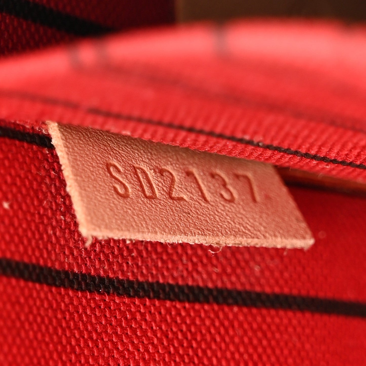 Monogram Neverfull MM GM Pochette Cherry