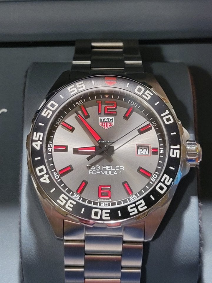Tag Heuer Formula 1 Anthracite Dial Watch for Men - WAZ1018.BA0842
