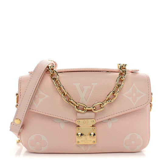 Empreinte Monogram Giant Pochette Metis East West Pink Beige