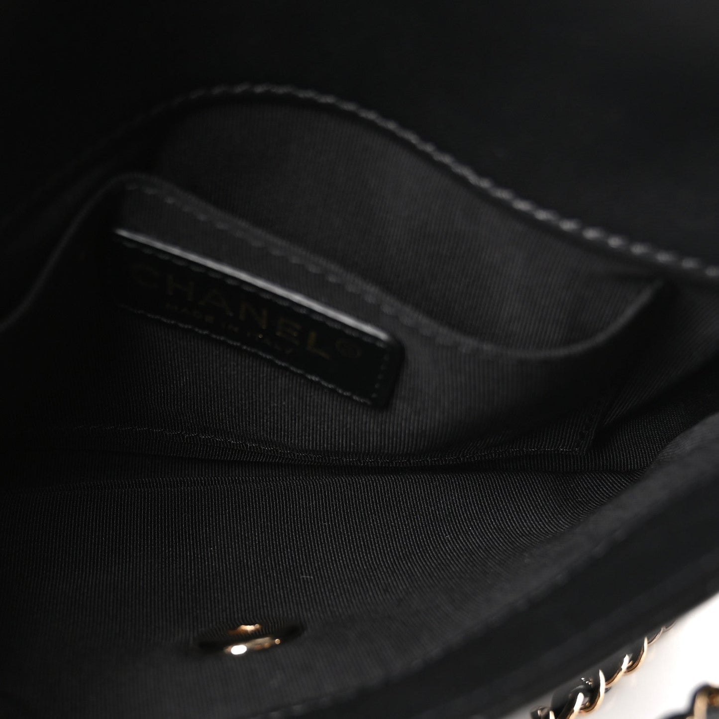 Lambskin Quilted Side Packs Black