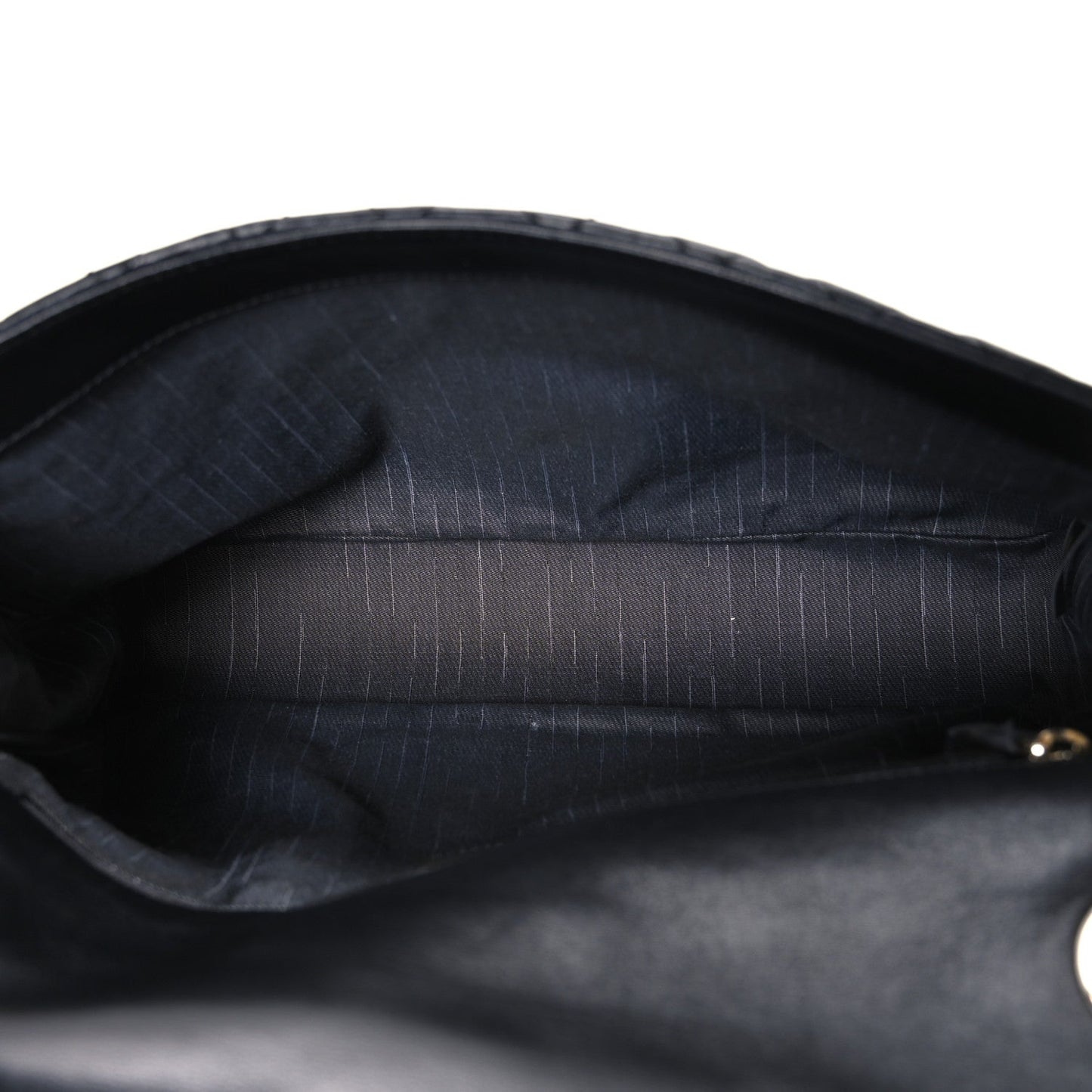 Lambskin Medium Westminster Pearl Flap Black
