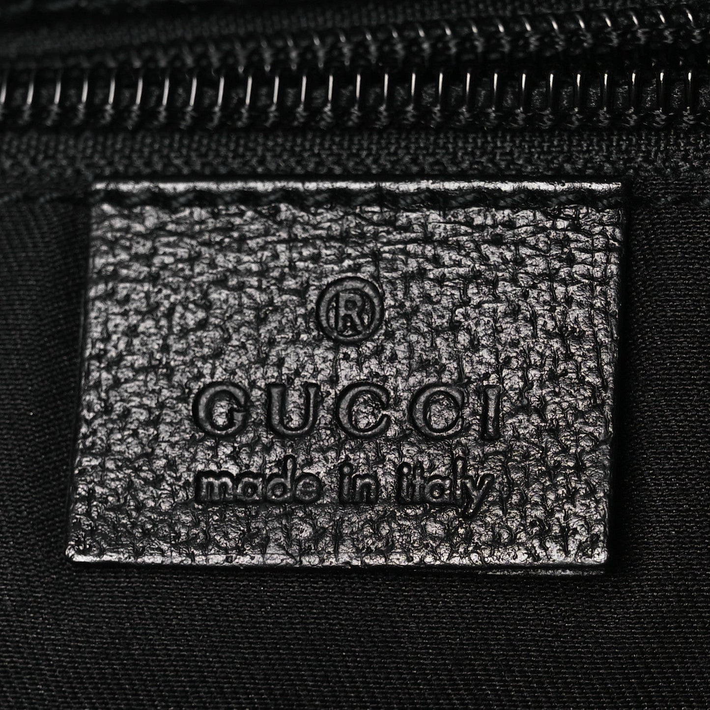 Monogram Flat Messenger Bag Black