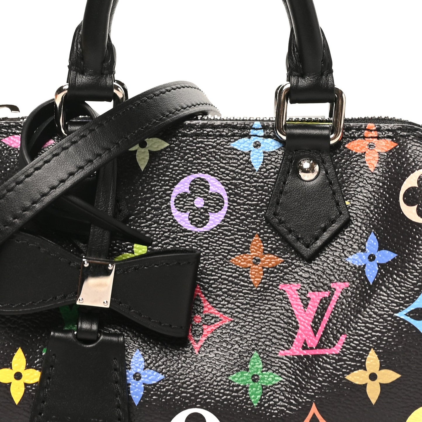 LV X TM Monogram Multicolor Nano Speedy Black