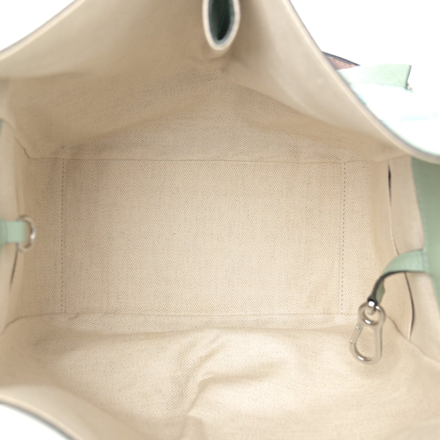 Calfskin Gingham Small Hammock Shoulder Bag Pink Green