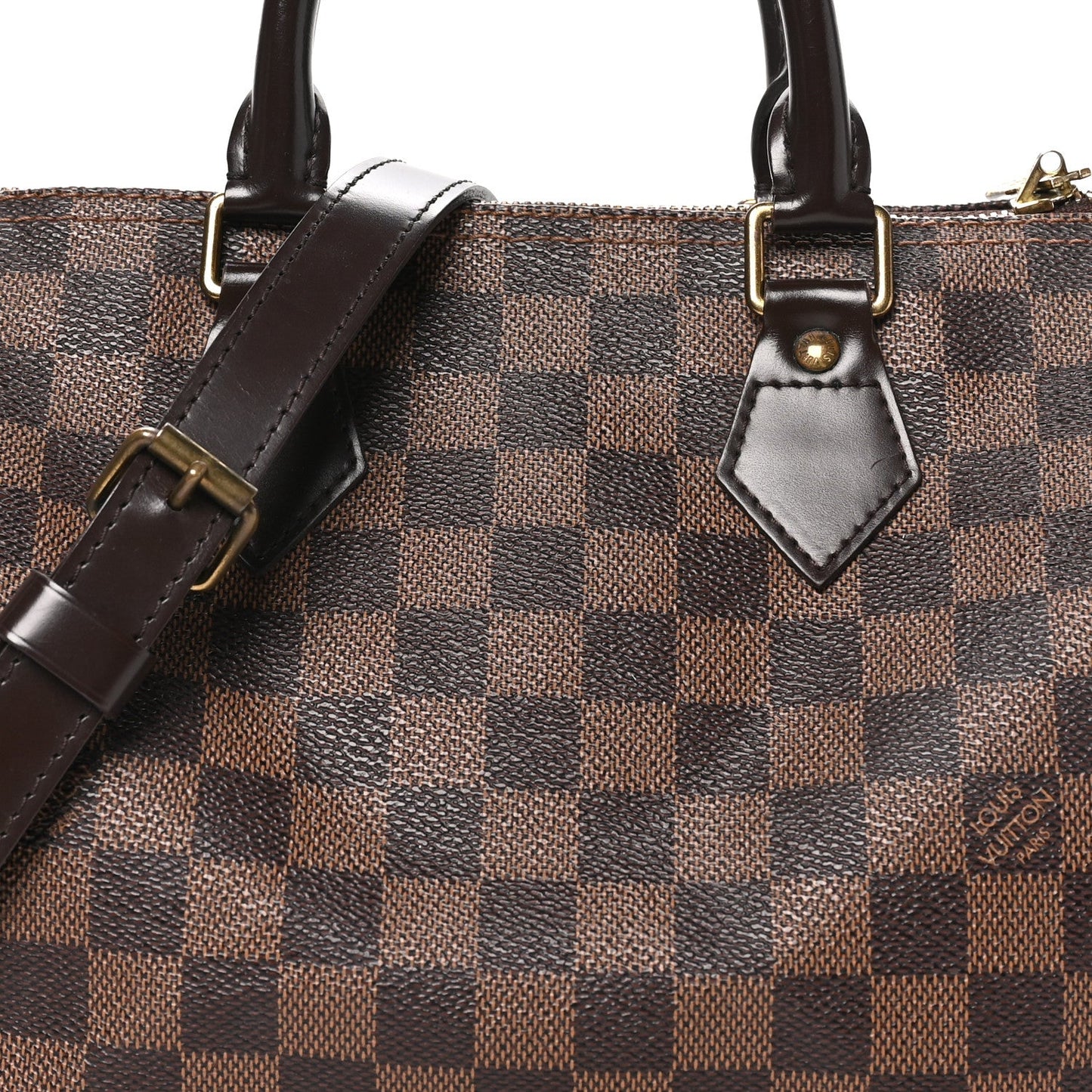 Damier Ebene Speedy Bandouliere 25
