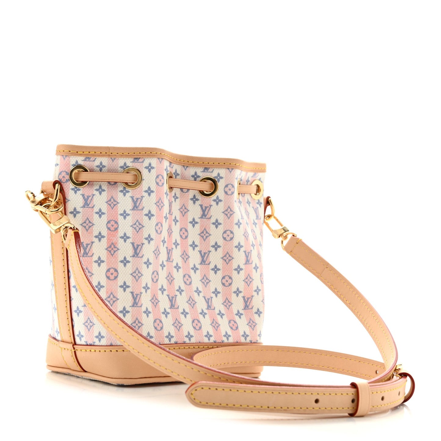 Minigram LV Stamp Nano Noe Blue