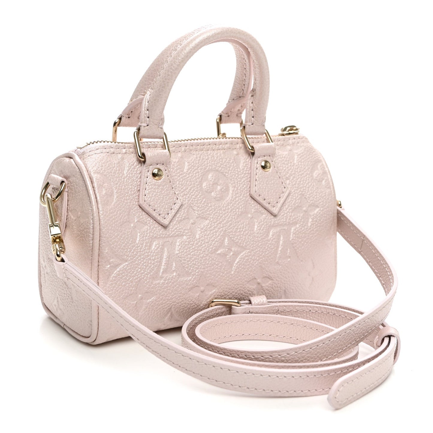 Empreinte Monogram Nano Speedy Snowy Pearl