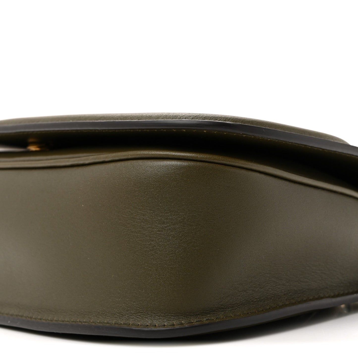 Roxy Calfskin Medium Blondie Top Handle Bag Forest Green