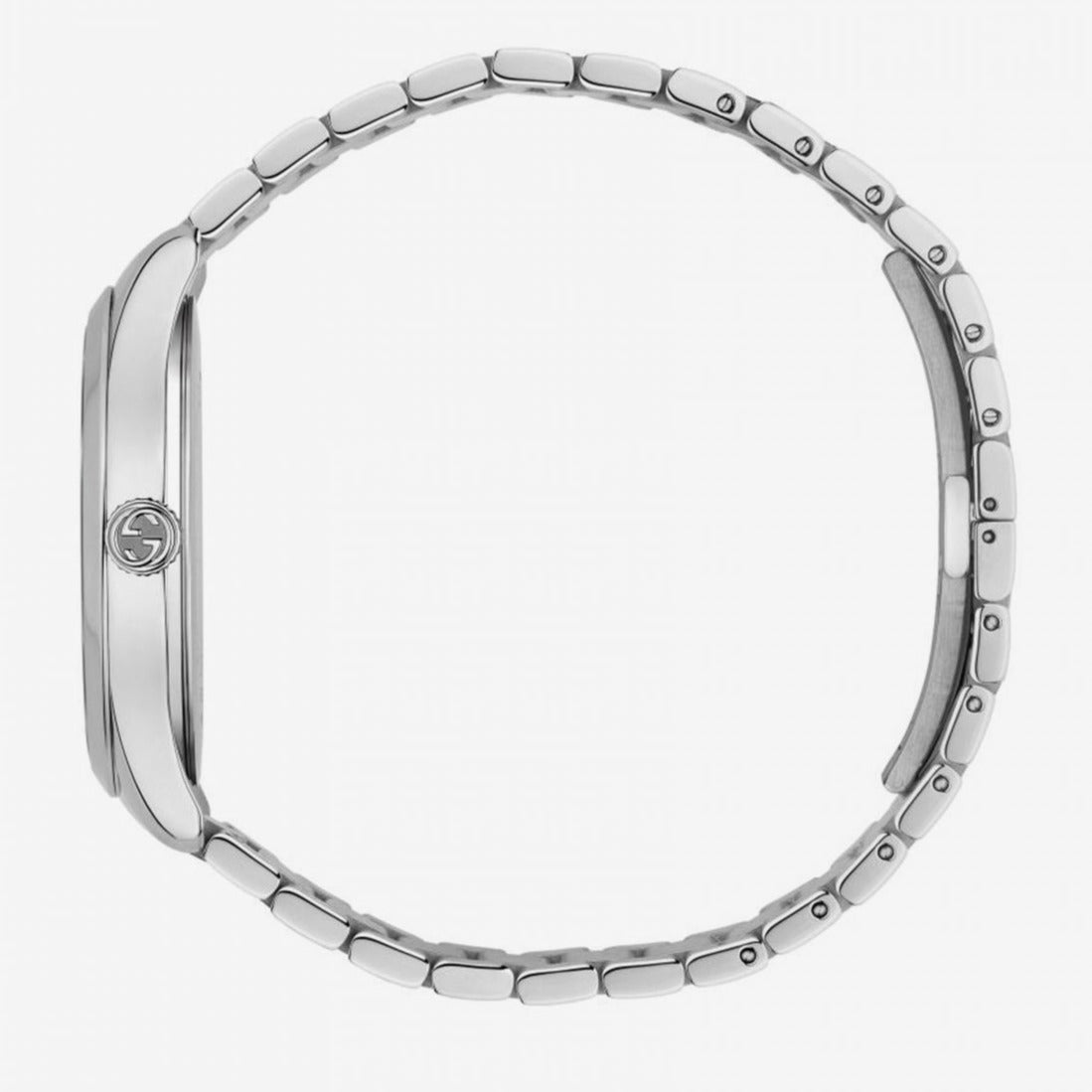 Gucci G Timeless Silver Dial Silver Steel Strap Watch For Women - YA1264126