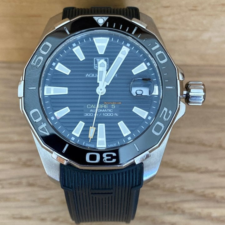 Tag Heuer Aquaracer Black Dial Watch for Men -  WAY211A.FT6151