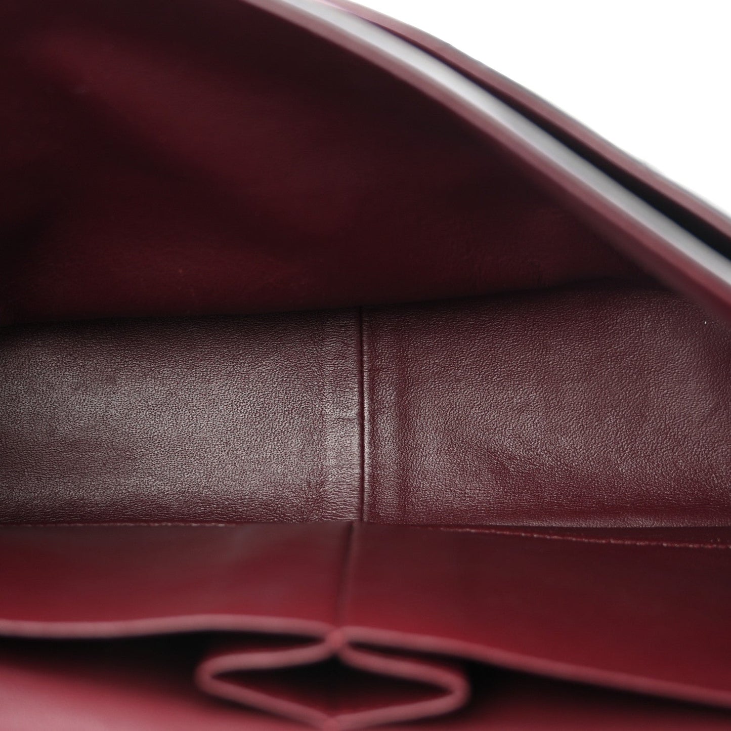 Lambskin Quilted Jumbo Double Flap Black
