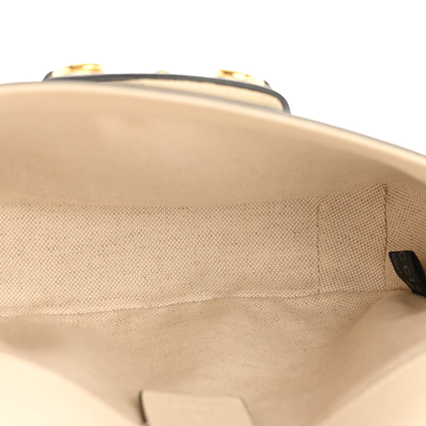Azalea Calfskin Horsebit 1955 Shoulder Bag Mystic White