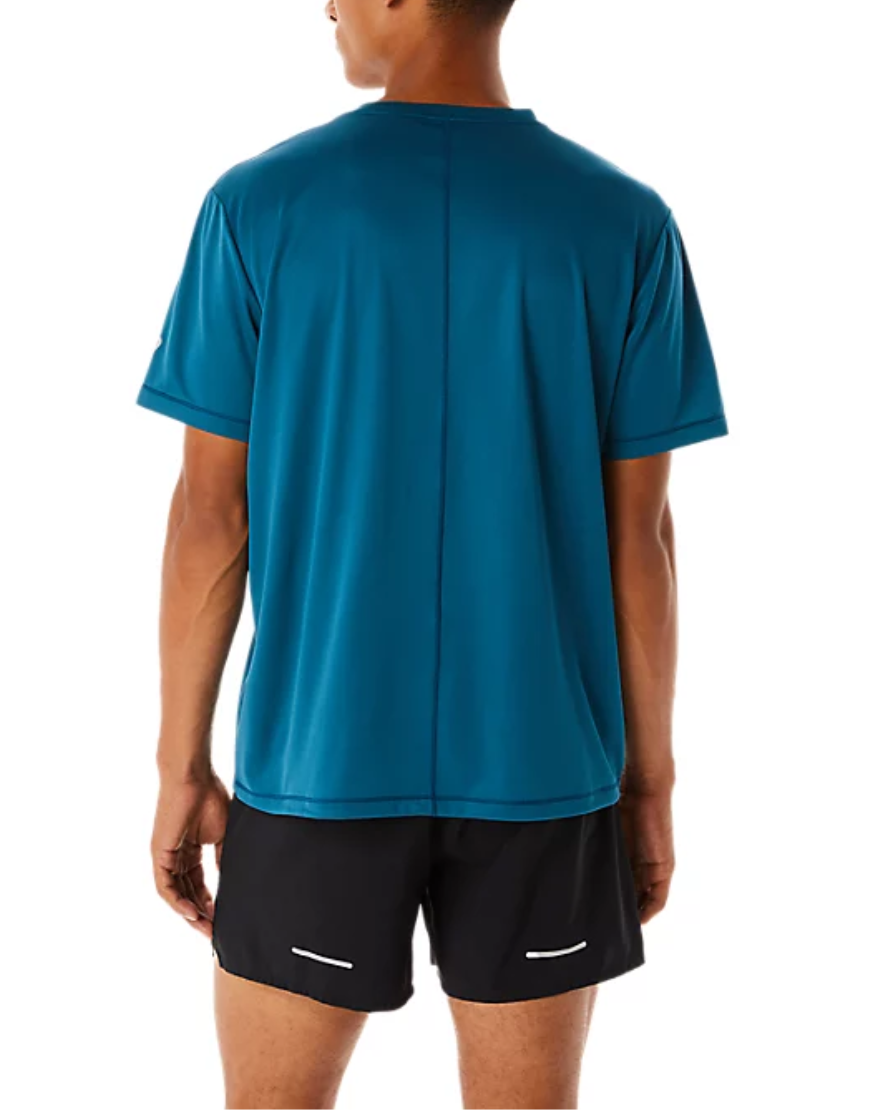 Men's Fujitrail Logo Shorts Sleeve Top: Turquoise