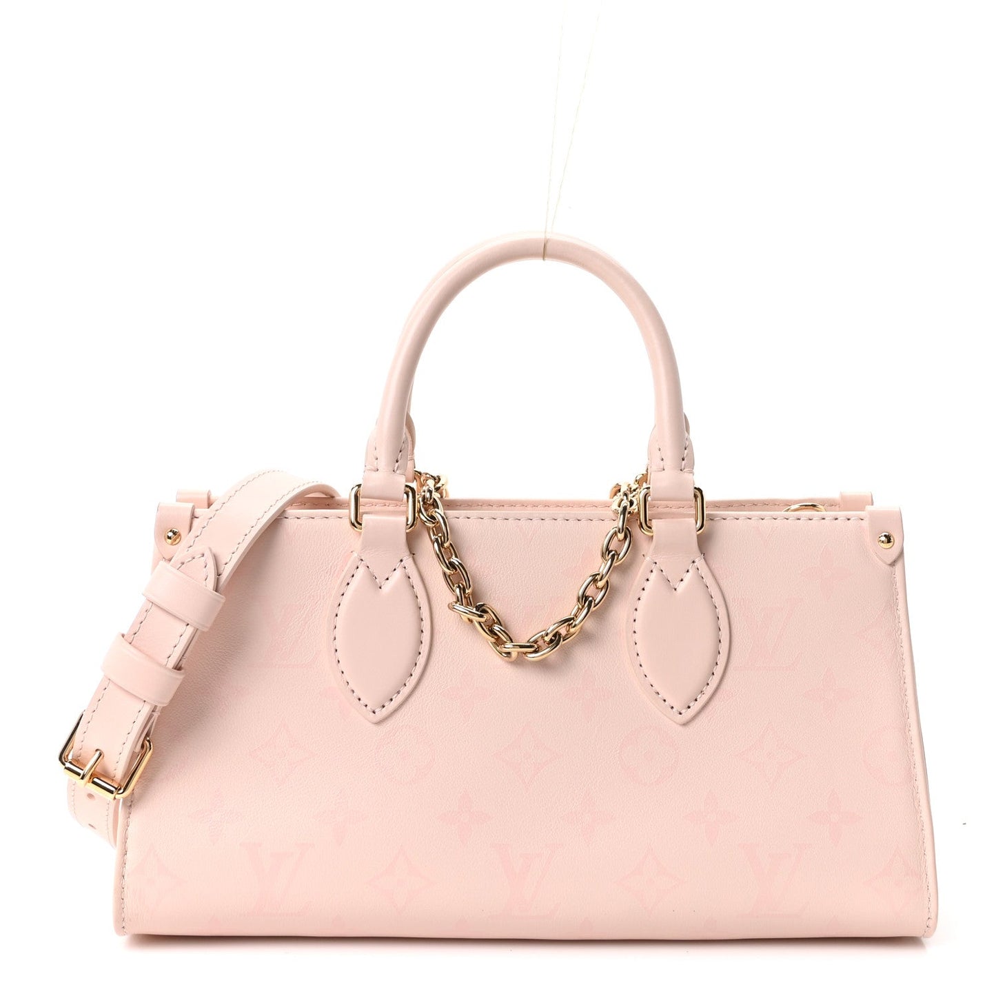 Calfskin OnTheGo East West Pearl Pink
