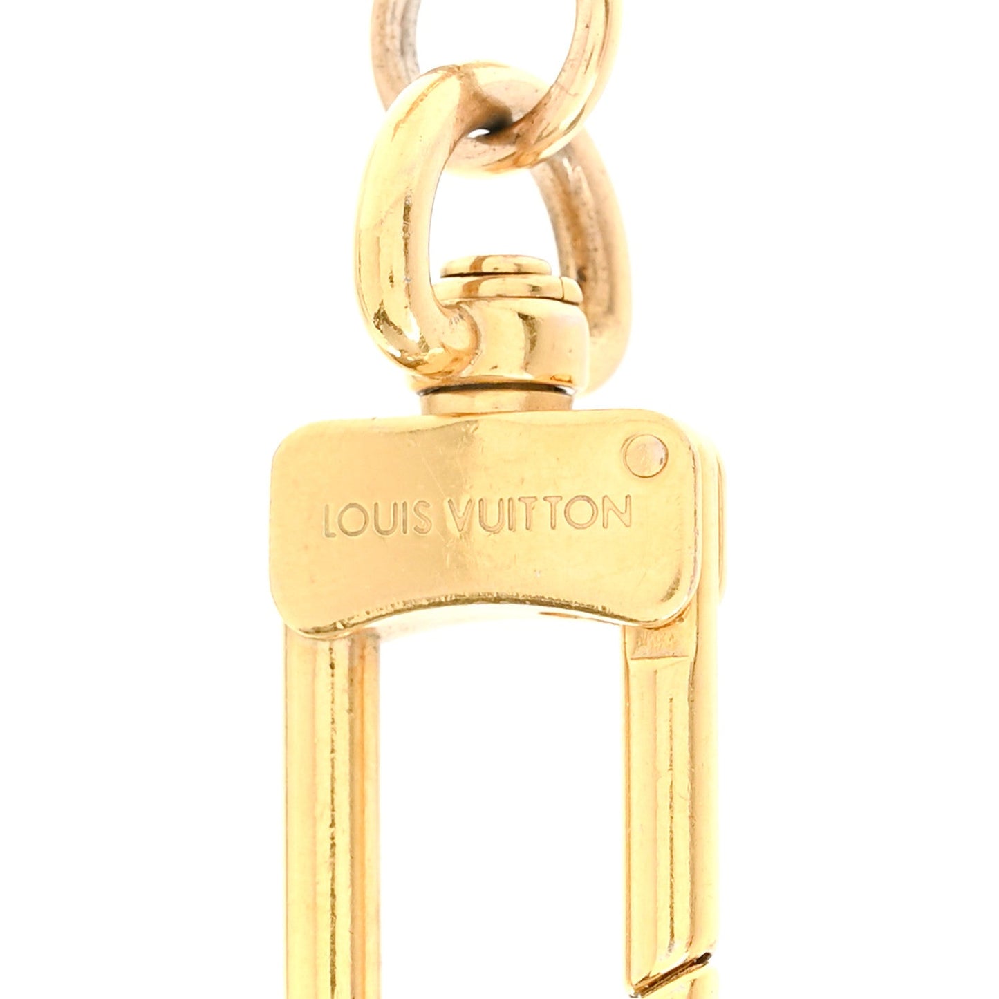 Love Note Envelope Bag Charm Key Holder Gold