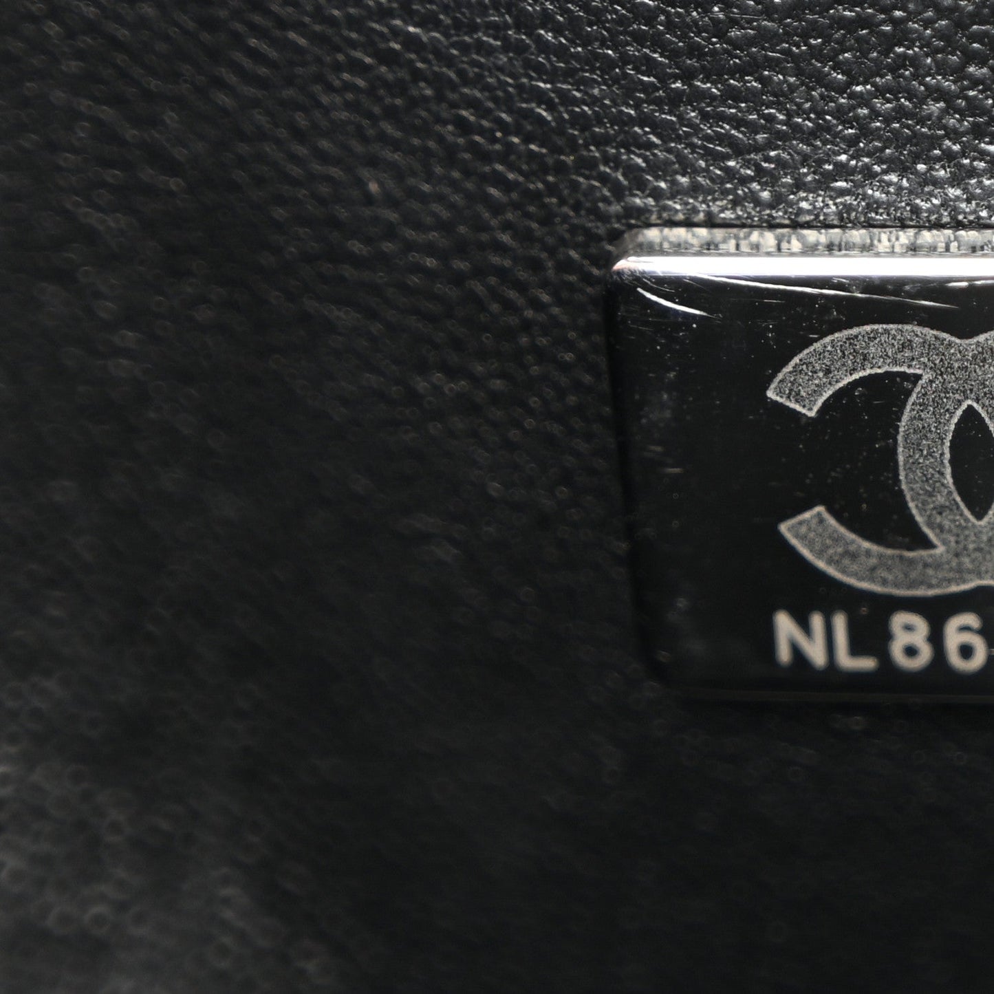 Lambskin Quilted Medium Double Flap So Black